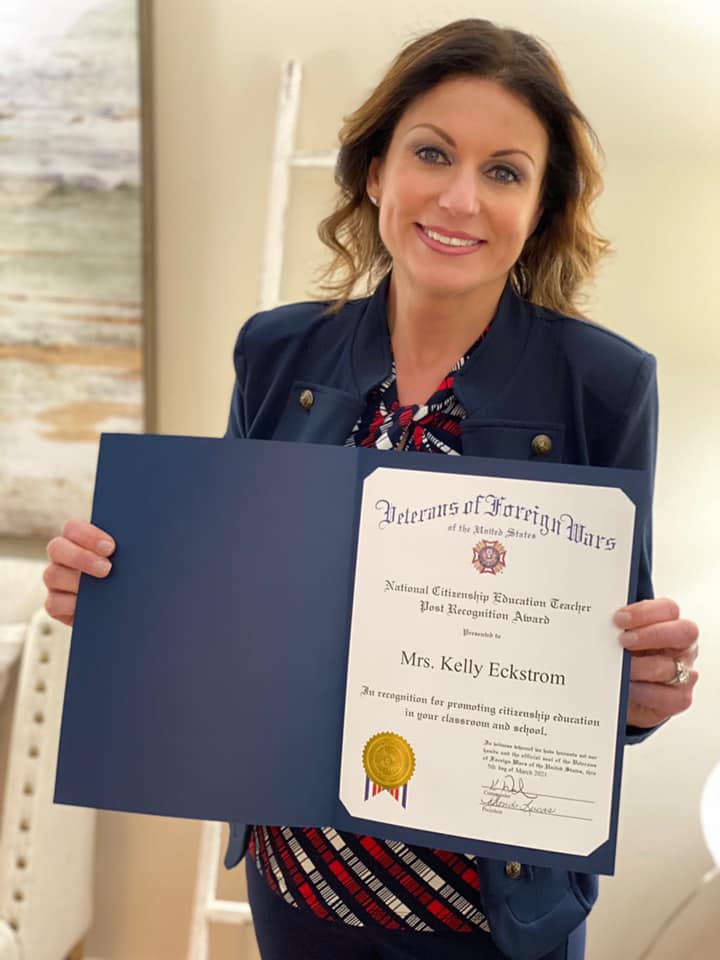 VFW teacher of the year